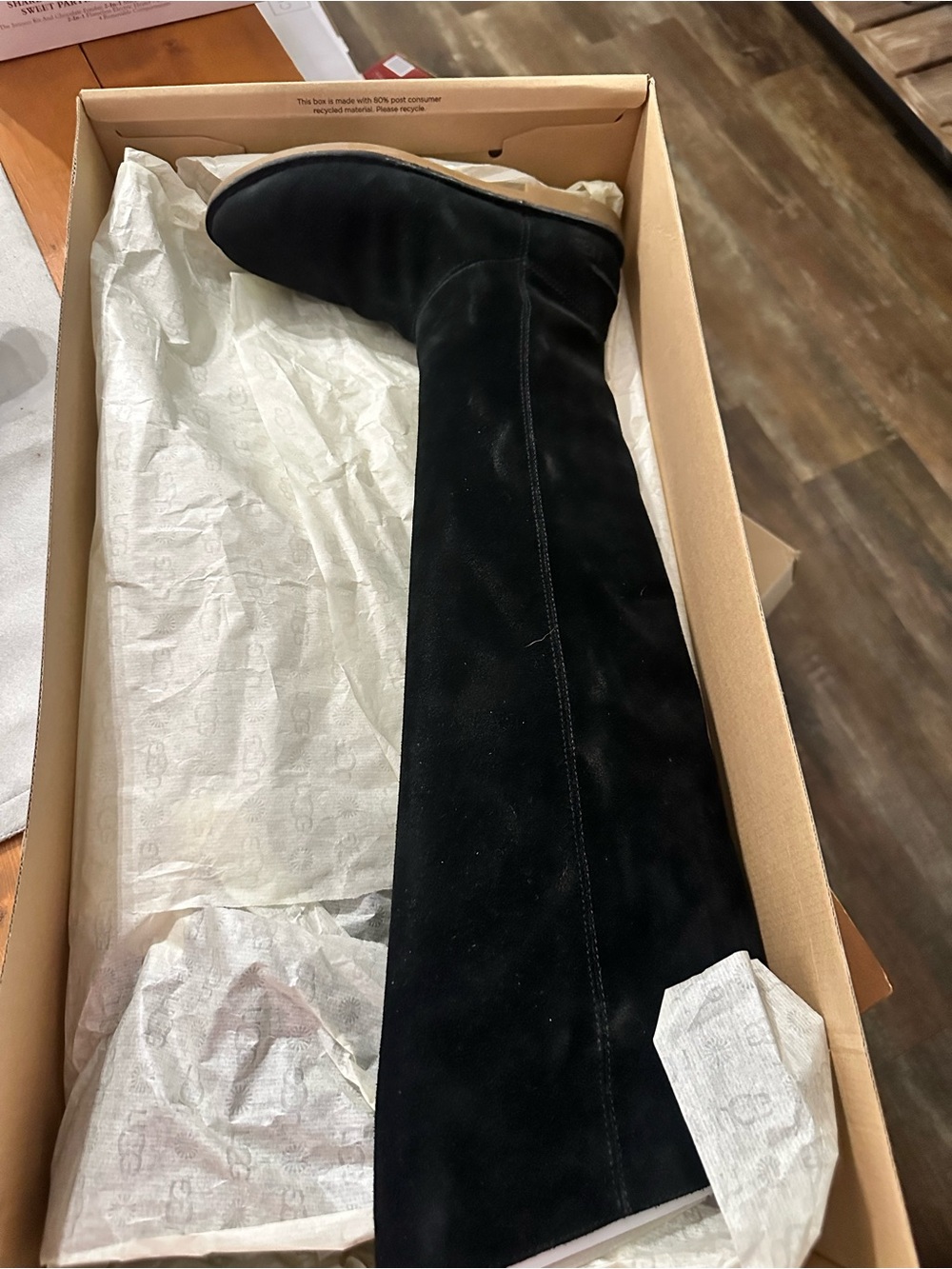 UGG Black W Loma Over-the-Knee Boot